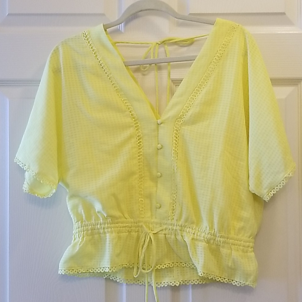 Yellow Blouse